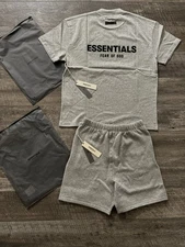 NEW Fear of God Essentials Dark Oatmeal Bundle Size Small 100% Authentic ✅