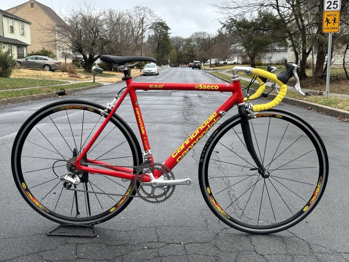Cannondale CAAD3 SAECO 55cm DURA ACE 7700 Mavic Cosmic classic