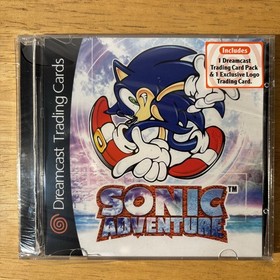 SONIC ADVENTURE CD SEGA DREAMCAST TRADING CARDS LIMITED RUN GAME PACK TS INSERTS