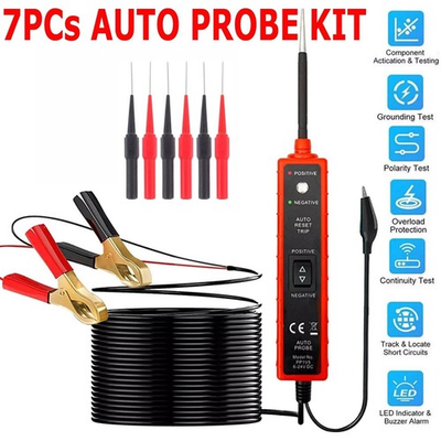 #ad 7X 6 36V Digital Automotive Car Power Circuit Electrical Tester Probe Test Light $13.99