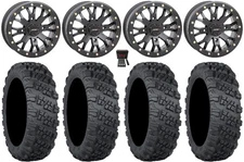 System 3 SB-4 15" Wheels Black (6+1/4+3) 32" Versa Cross V3 Tires Honda Talon