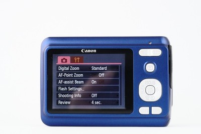 Canon PowerShot A480 10.0MP Digital Camera - Blue for sale online