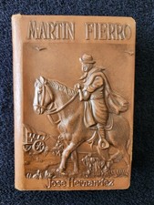 The Gaucho Martin Fierro By Jose Hernandez 1967 Bound in Leather ENGLISH/SPANISH