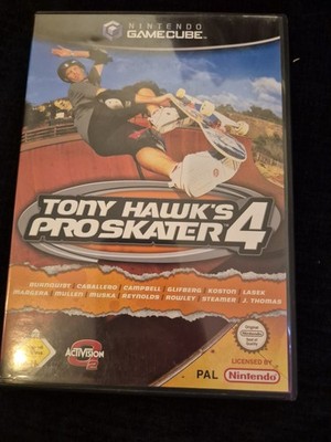 Tony Hawk's Pro Skater 4 - (Nintendo GameCube) - Gamecube Spiel - Schutzhülle!