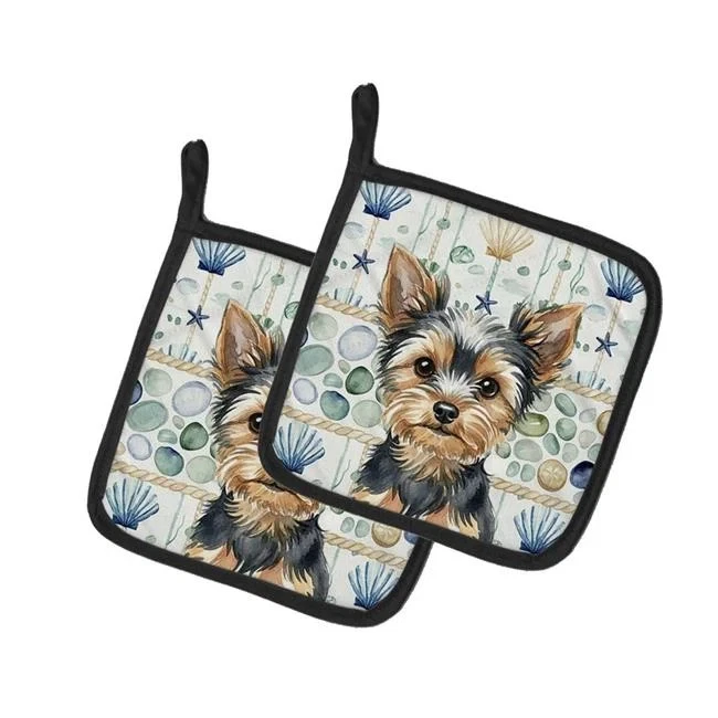 Caroline's Treasures Yorkshire Terrier Potholder