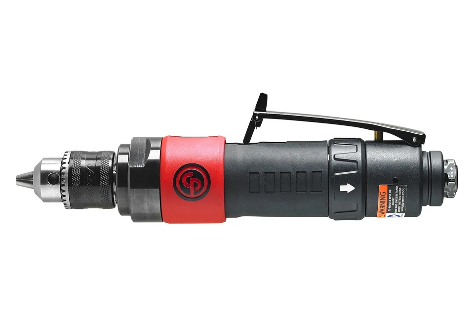 Chicago Pneumatic 3/8" Keyed 0.4 hp 3.8 ft lb Combination Air Drill/Driver Foto 3 de 4