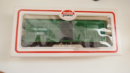 Coche de ganado modelo Power escala HO #6919 40' Rio Grande nuevo en caja | Zustand: New