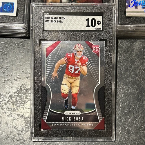 2019 Panini Prizm - Rookies Prizm #311 Nick Bosa (RC) SGC 10