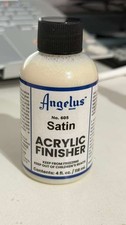 Angelus Acrylic Finisher 4Oz Water Resistant Satin For Sneaker Paint Protection