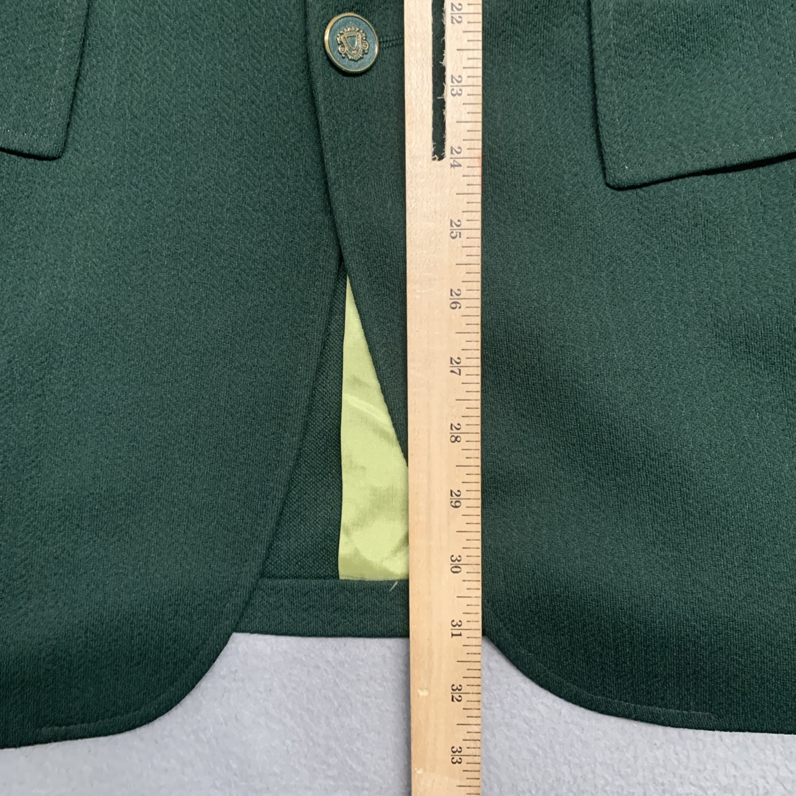 McGregor 2-Button Blazer/Jacket Forest Green 39L … - image 11