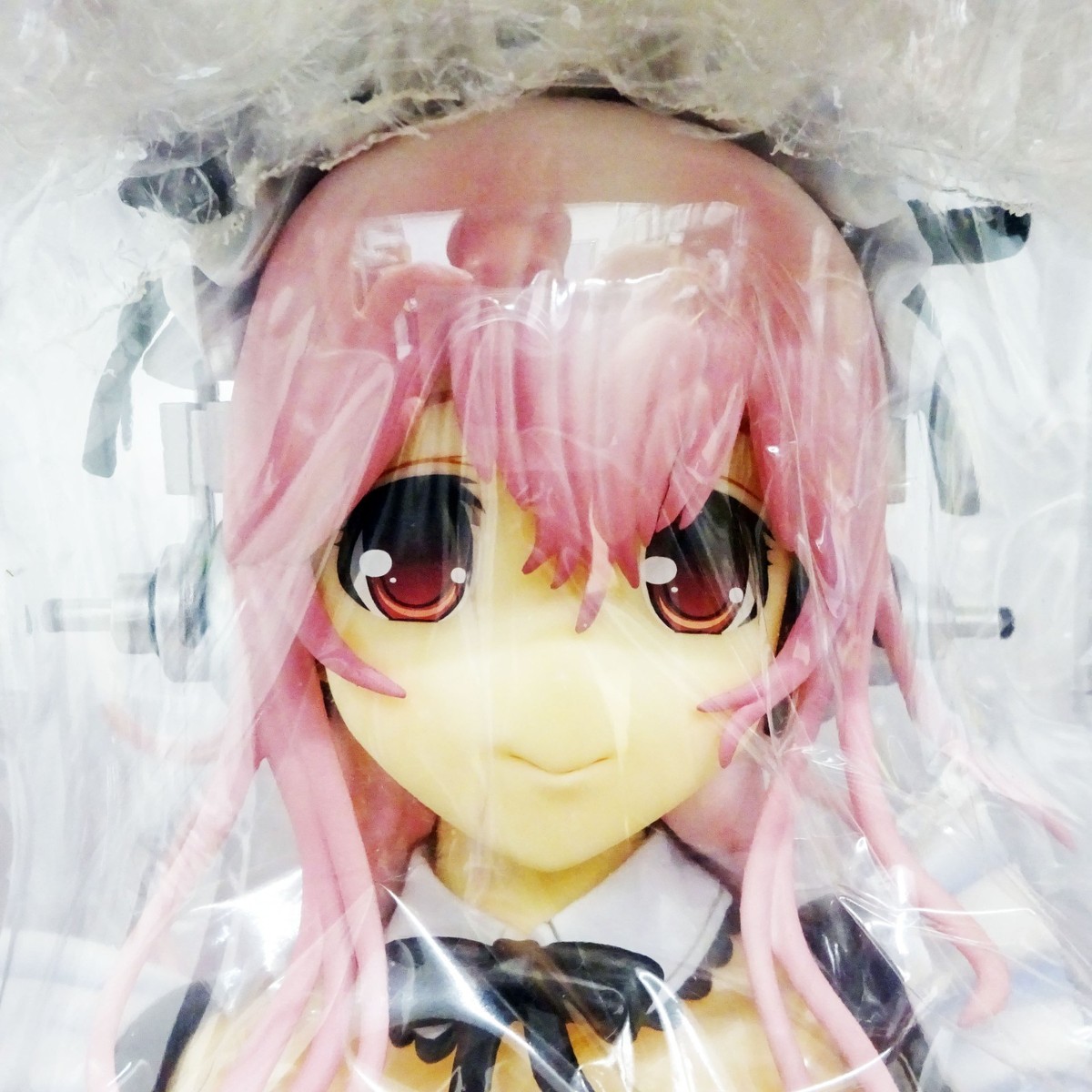 NITRO SUPER SONIC Super Sonico Bunny Ver 1/4 PVC figure FREEing