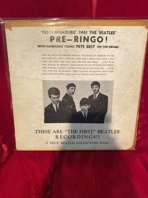 THE SAVAGE YOUNG BEATLES -SAVAGE RECORDS BM 69-G COVER AND VINYL