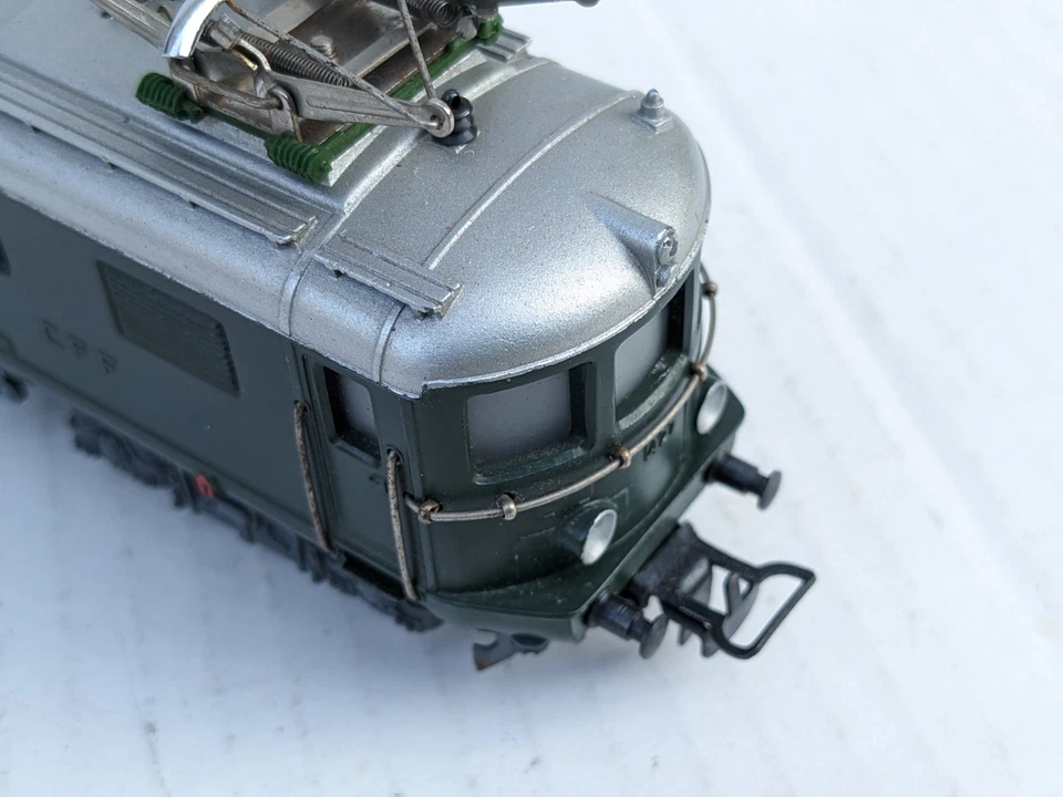 MÄRKLIN RES 800, E-Lok Schweiz, 50er Jahre, Metall, sehr gepflegt - Bild 3 von 4