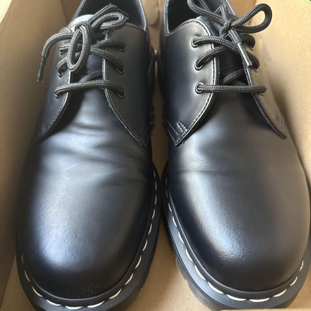 Dr.Martens＞ 1461 WHITE STITCH/シューズ 1461 Contrast Stitch