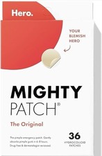 Mighty Patch Hero Cosmetics Original Patch Blemish Treatment - 36 Count NEW