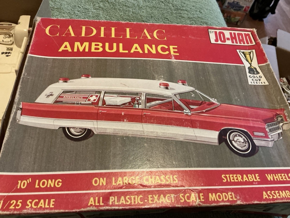 1 25 scale model parts Cadillac Ambulance Firewall Only | eBay
