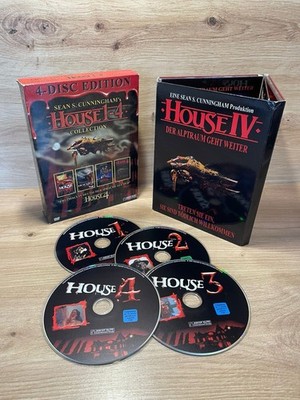 House Collection 1-4 - 4-Disc-DVD-Edition - RC2 FSK16 - GUTER ZUSTAND  
