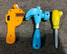 Vintage 2009 Disney Handy Manny Replacement 5" Tools Toys