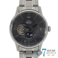 Orient Sun & Moon F6L2-UAA0 Automatic SS Black Dial Men's Watch From Japan