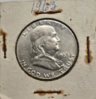 1963 Circulated Franklin Silver Half Dollar!