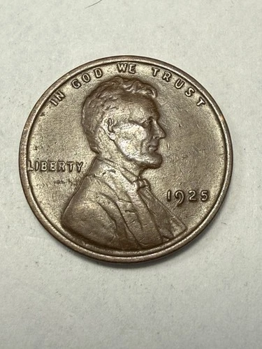 * 1925 LINCOLN CENT-  XF  (UPGRADE THAT SPOT IN YOUR SET) PRICED TO SELL *