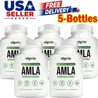 5X Alevia Organic Amla Capsules 1000mg Indian Gooseberry Antioxidant Supple 60c