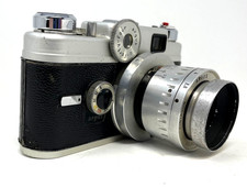 Argus C 44 Forty Four Rangefinder Camera w 50mm Lens and lens hood Made in USA