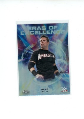 2026 Topps Chrome WWE The Miz #ERA-1 Eras of Excellence Refractor