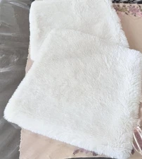 2 Fuzzy Pillow Covers
