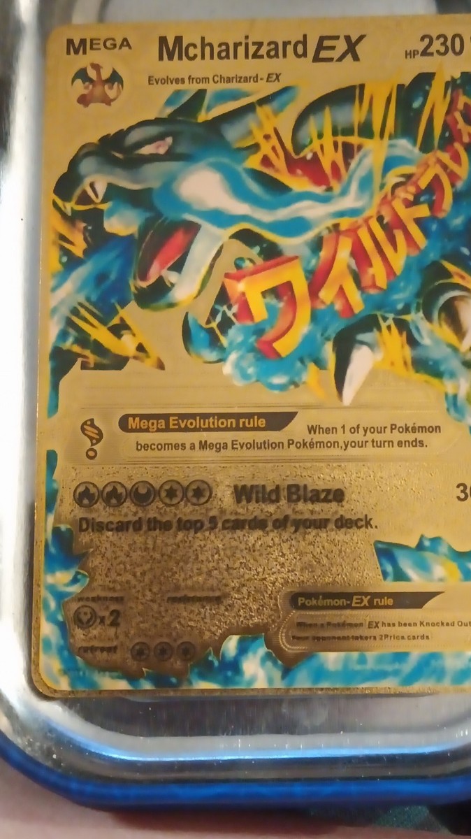 mcharizard ex pokemon card gold [PKM] M Charizard (101/108) [XY: Evolutions] this card is the perfect way to showcase your collection. 2025 PSA9 Mega Charizard X