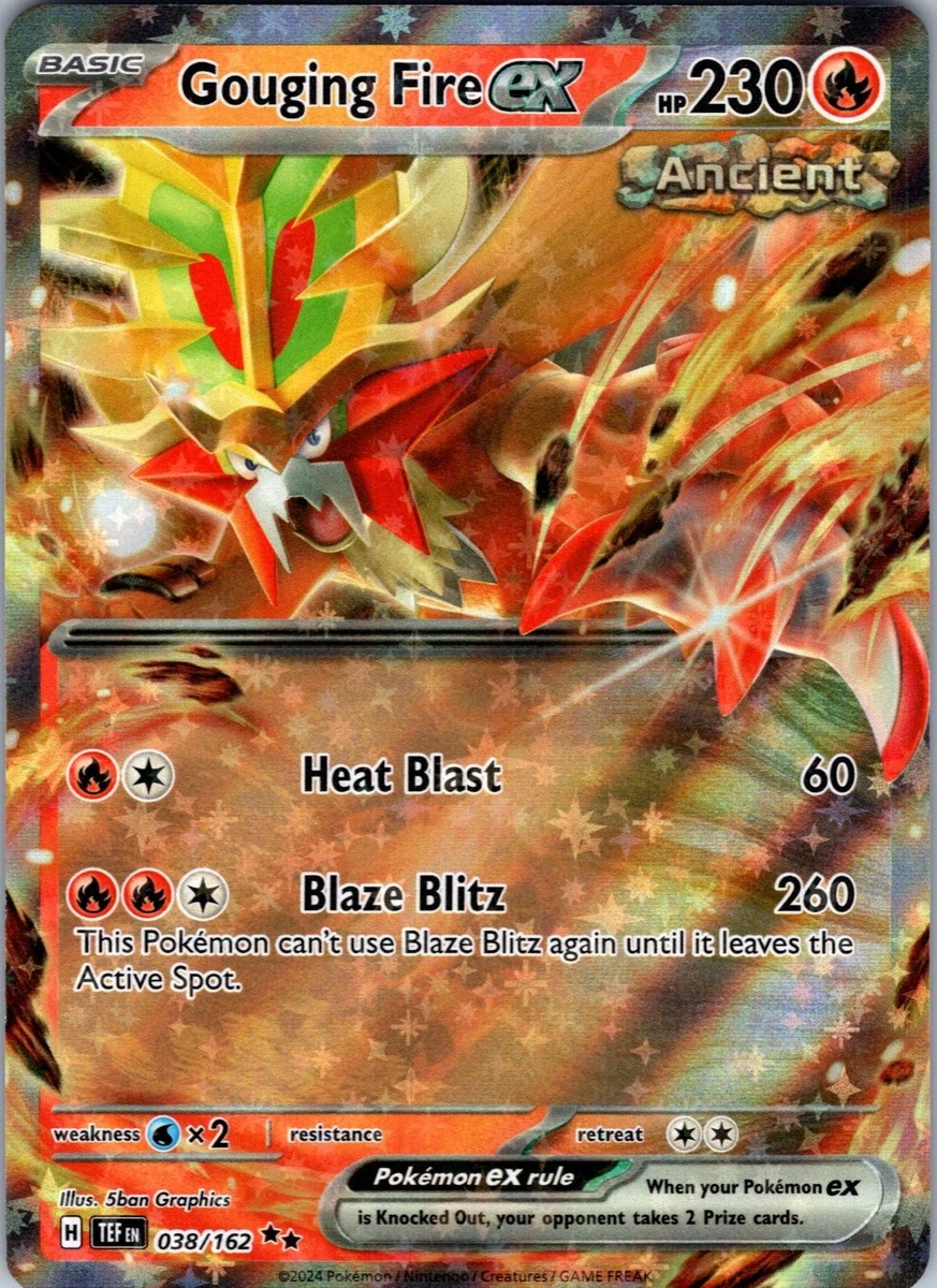Gouging Fire Ex Pokémon TCG Cards for sale | eBay