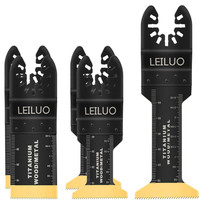Titan Multitool SäGebläTter 5Tlg Holz Kunststoff Metall