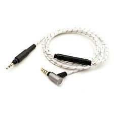 Nylon Audio Cable with Mic For Shure SRH840A SRH440A SRH940 Headphones new