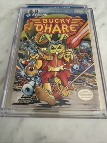 Bucky O'Hare Nintendo, NES 1992 CGC 8.0 CIB Cart GRADED 9.4