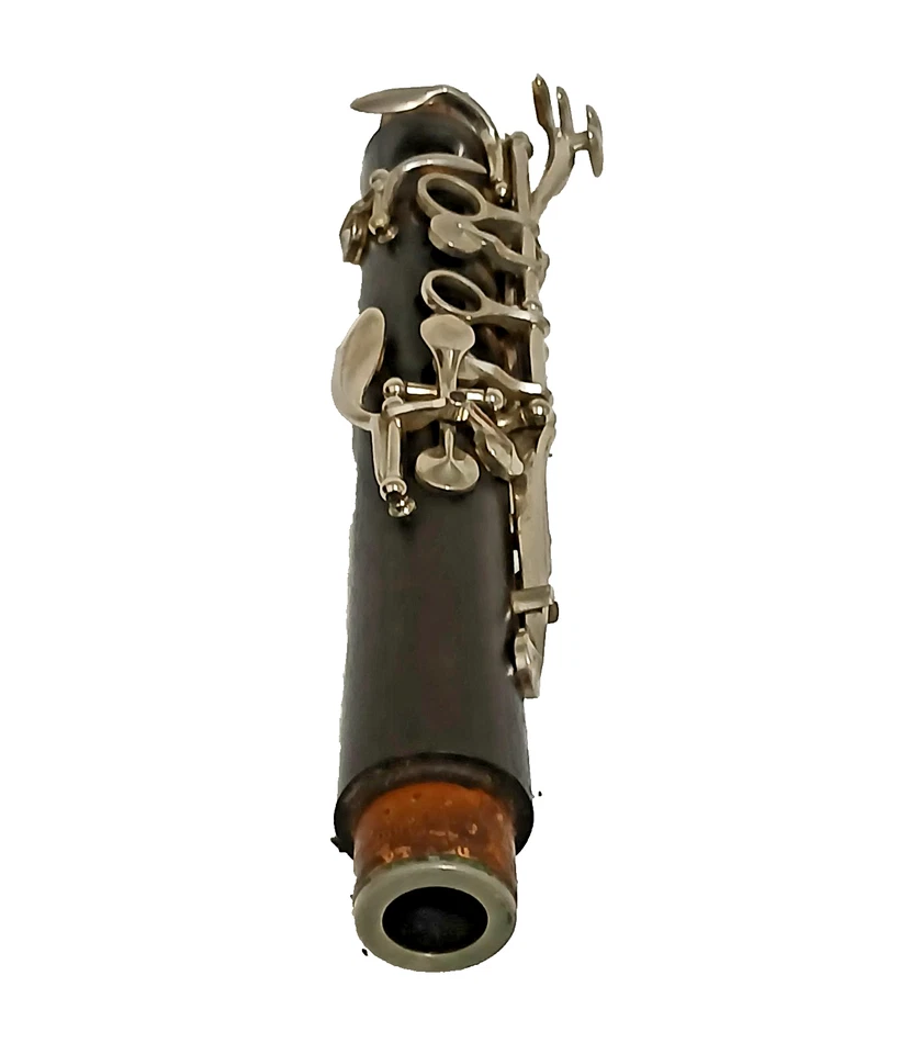 Clarinete Whitehall vintage con estuche 65086 instrumento musical antiguo sin probar Foto 4 de 4