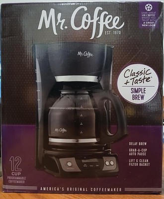 Mr. Coffee Programmable 12 Cup Coffee Maker - Black CGX23