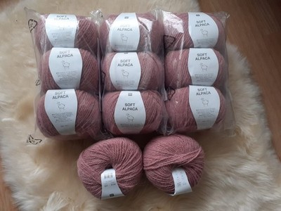 Rico Design Soft Alpaca / Farbe 007 Rosa  / 550 g / Polyacryl / Wolle