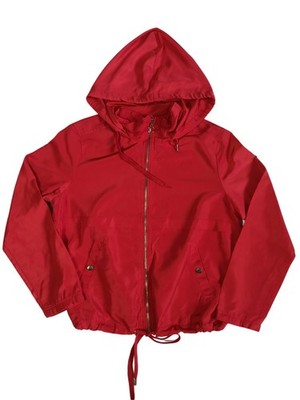 Lefties Red Hooded Windbreaker Jacket | Mens Size L | Excellent Condition |