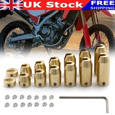 14PCS Motorcycles Brass Wheel Spoke Balance Weights Refill Kit Dual Sport UK!~