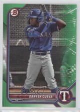 2022 Bowman Draft Green 40/99 Danyer Cueva #BD-148 07x4