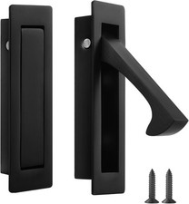 Pocket Door Pull Handle Edge Pull Stainless Steel Pocket Door Hardware Recesse