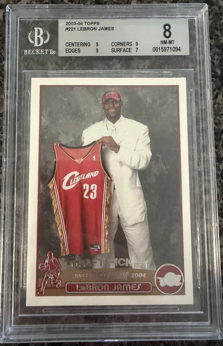 Topps LeBron James Basketball Rookie Sports Trading Cards for sale