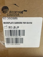 BECKMAN COULTER MICROPLATE CARRIER MODEL 392806 FOR SX4750 & SX4750A ROTOR, PAIR