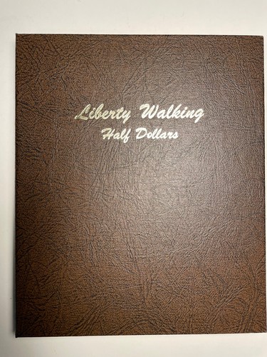 DANSCO LIBERTY WALKING HALF DOLLARS DELUXE FOLDER 7160 PRISTINE VIRTUALLY NEW
