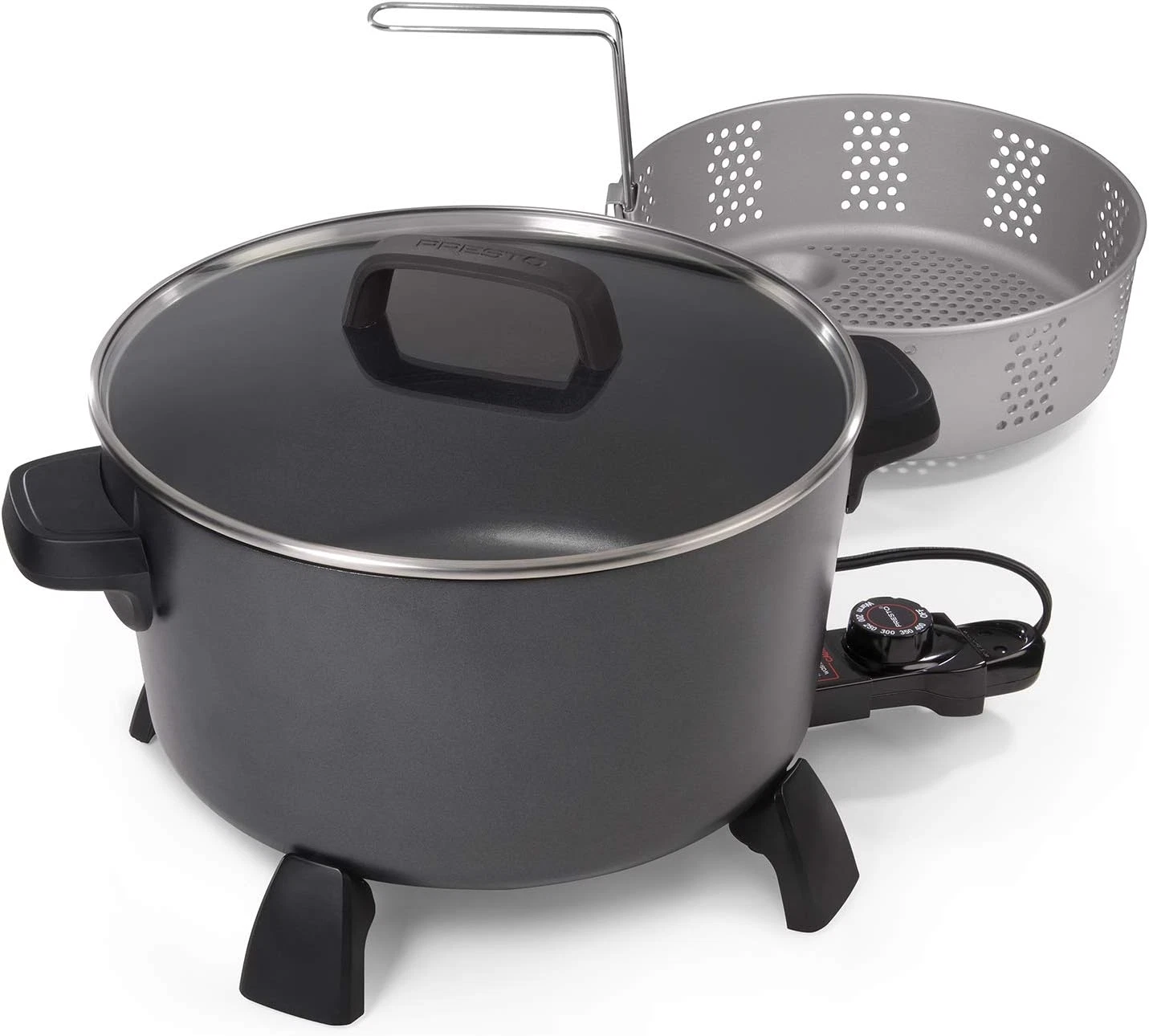 10-Quart XL Kitchen Multi-Cooker & Steamer - Black Deep Fryer
Opens in a new window or tab