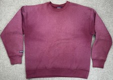 Jansport Vintage Men's Made In USA Blank Long Sleeve Sweatshirt Size XXL