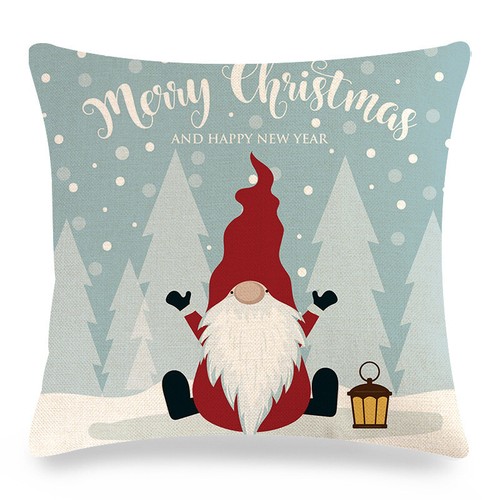 Silent Night Holy Night Xmas Throw Pillow Covers Winter Christmas Cushion Case - Picture 46 of 48