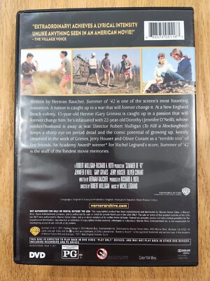 Summer of '42 - Gary Grimes, Jennifer O'Neill (DVD, 1971) | eBay