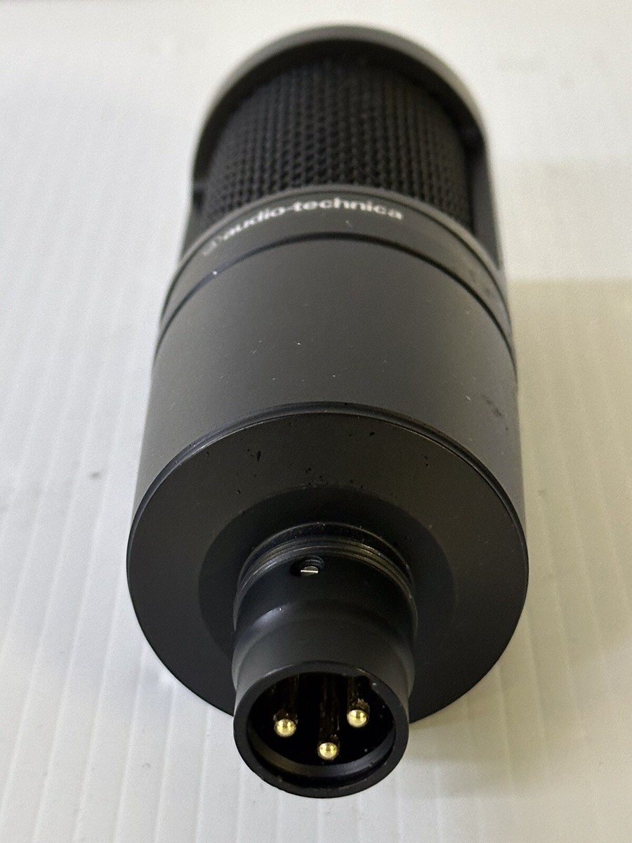 Audio-Technica AT2020 P48 Cardioid Condenser Studio XLR Microphone