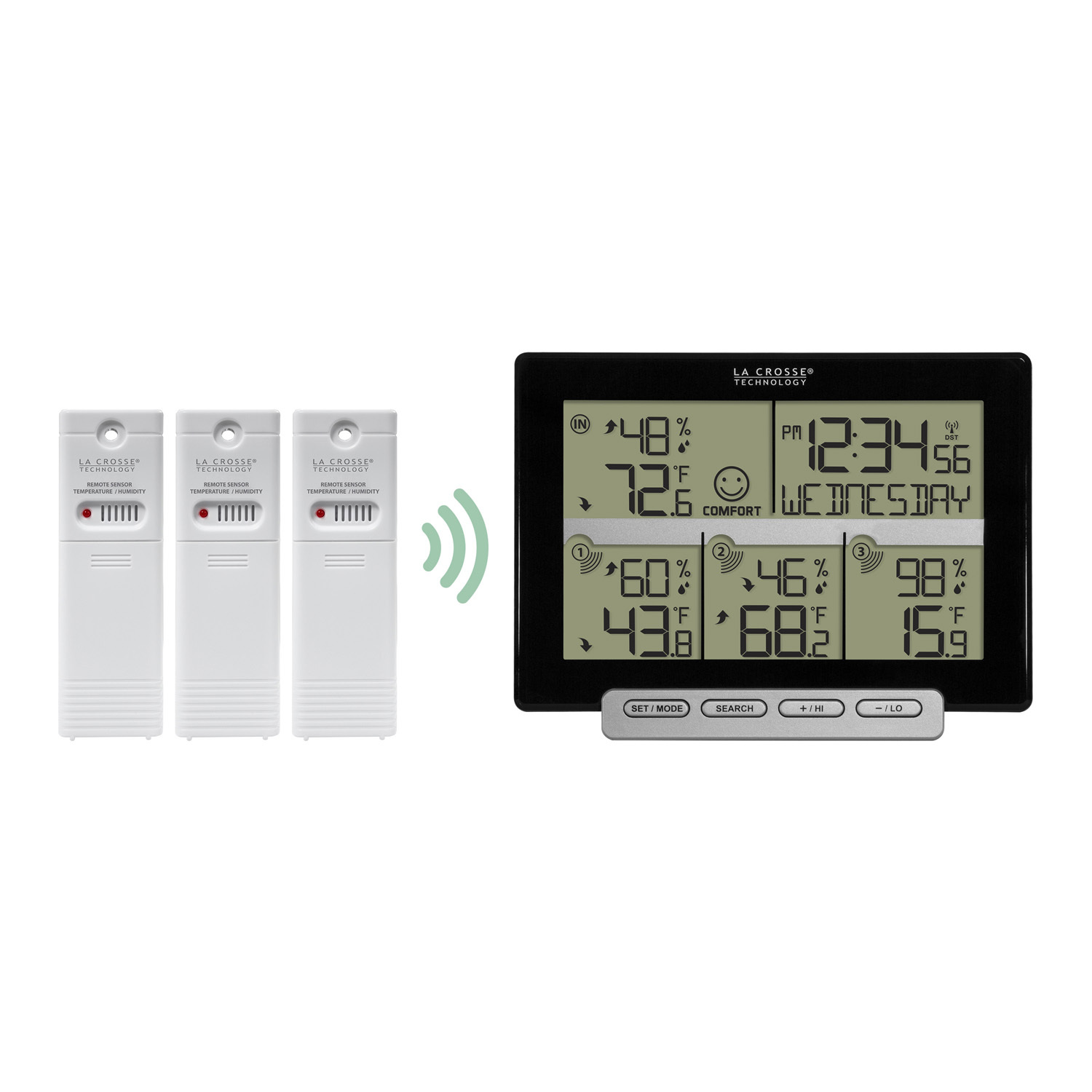 With 3 Tx141th-bch Sensors